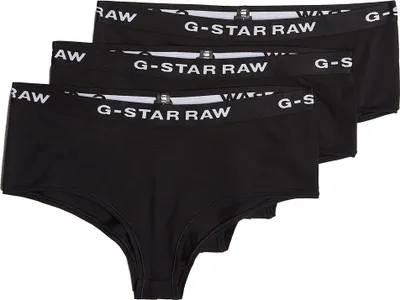 Produktbild von G-star D24081-d516 Slip 3 Einheiten Schwarz 2XS Frau Schwarz 2XS