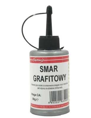 Zdjęcie produktu dla Malwa Smar Grafitowy 80g do Resorów i Przekładni z Dozownikiem
