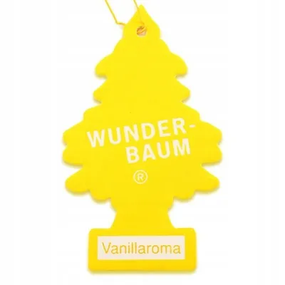 Obrázok produktu pre Wunder-Baum Vanillaroma, Žltá, Auto, Vanilka, 1 kusov