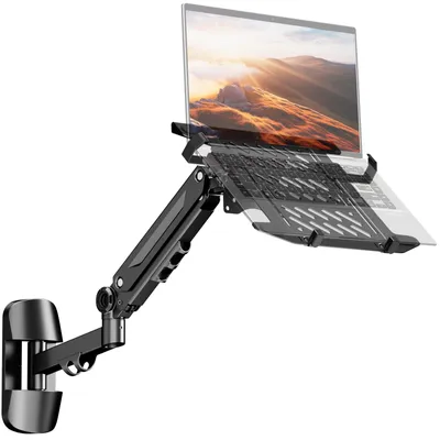 Produktbild von Laptop-Wandhalterung für 10–18 Zoll Notebooks und 17–40 Zoll Monitore, 1–12 kg, VESA 75 x 75/100 x 100 mm