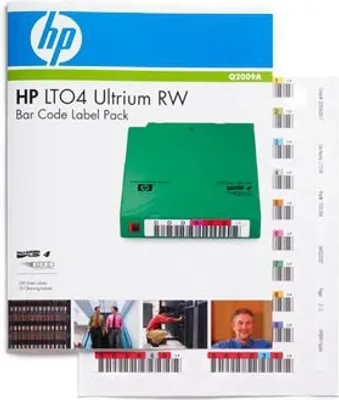 Produktbild von Hewlett-Packard HP Ultrium 4 RW Bar Code Label Pack