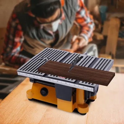 Immagine prodotto di Troncatrice - Motore da 90W e lama da 4 pollici - 4500 giri al minuto, per legno e metallo