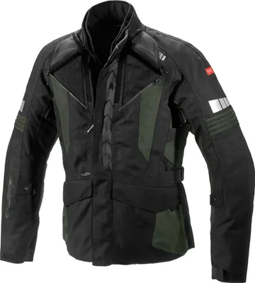 Immagine prodotto di Spidi H2Out Outlander giacca da moto in tessuto, nero/grigio/verde, L