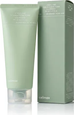 Produktbild von celimax Ji Woo Gae Cica BHA Acne Foam Cleansing 150 ml - Gesichtsreinigungsschaum
