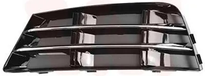 Produktbild von VAN WEZEL Lüftungsgitter Grill Stoßfänger für AUDI A4 B9 Avant (8W5, 8WD) Chrom/Schwarz Hochglänzend
