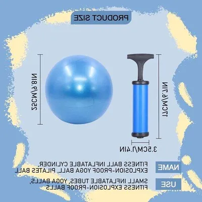 Obrázok produktu pre Malé 25 cm fitness lopty na jógu a gymnastiku