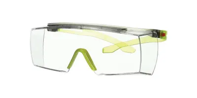Produktbild von Schutzbrille SecureFit 3700 EN 166, EN 170 Bgel grau/lindgrn, Scheibe klar Polycarbonat