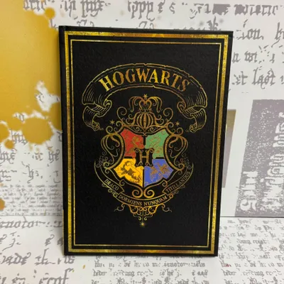Image de Notatnik Harry Potter - Czarne Hogwart, A5, 120 stron, Licencjonowany