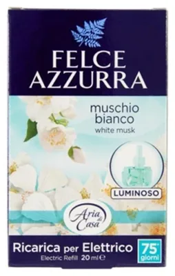 Produktbild von Felce Azzurra Weißer Moschus Elektrischer Lufterfrischer Nachfüller 20 ml
