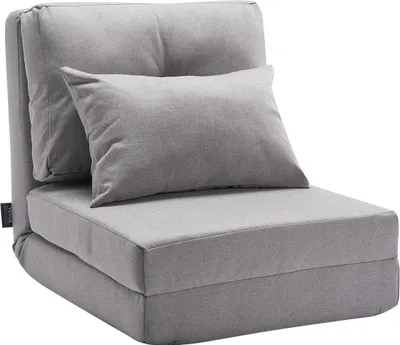 Zdjęcie produktu dla Sofa rozkładana Sofa rozkładana Sofa rozkładana z 5 regulowanymi pozycjami Szara