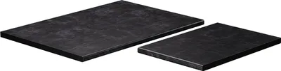 Produktbild von Vicco Küchenarbeitsplatte R-Line, 114 cm (passend für 87x87 Eckschrank), Anthrazit