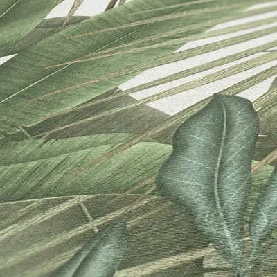 Produktbild von AS Creation - Strukturtapete "Exotic Jungle" AG3586 (10 m x 0,5 m) (Grün)