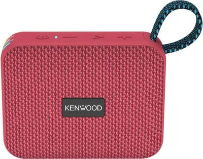 Image de Kenwood AS-60BT-V Enceinte portable/de fête Enceinte portable mono Rouge 5 W