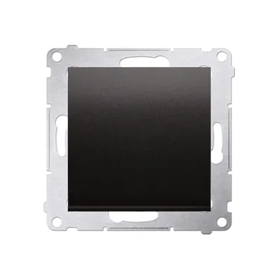Image de Bouton-poussoir simple (module) anthracite mat contact Simon 54 Premium DP1A.01/48