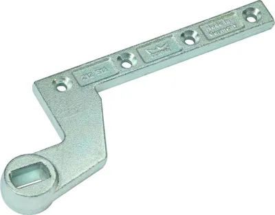 Image de dormakaba levier de porte 7411/56 à visser galv.