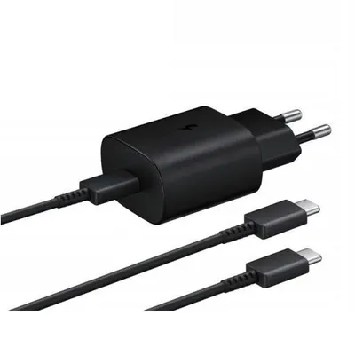 Zdjęcie produktu dla Szybka ładowarka Riff 45 W USB-C + kabel do transmisji danych 1,8 m TypeC - TypeC (analogowy EP-T4510XBEGEU)