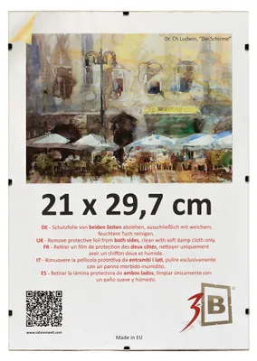 Immagine prodotto di Elzusha - Set di 10 cornici per foto A4 senza cornice