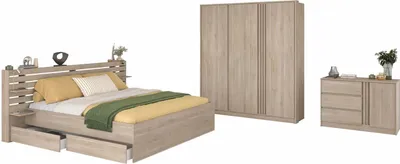 Produktbild von Escale 22 Stauraumbett 160x200 cm mit Schrank & Kommode