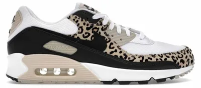 Zdjęcie produktu dla Nike Air Max 90 Leopard Sanddrift Black (damskie) - rozmiar EU 44