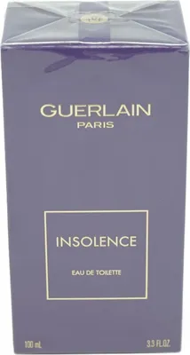 Zdjęcie produktu dla Guerlain Insolence, Kobiety, 100 ml, Butelka jednorazowa, Irys, Kwiat pomarańczy, Fioletowy, Spray, Alcohol, parfum (fragrance), aqua (water), alpha-isomethyl ionone, ethylhexyl methoxycinnamate,...