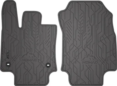 Produktbild von Fußmatten Gummimatten Automatten für Toyota RAV4 V 2019-2025 Gummi Schwarz 2tlg