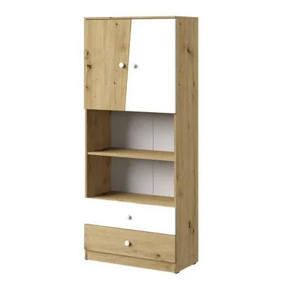 Immagine prodotto di Scansia CHIMA - rovere artisan / bianco