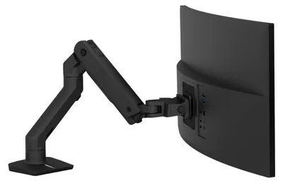 Productafbeelding van Ergotron 45-475-224 Ergotron Tischhalter HX UWMonitor -49"-19kg -SW -1800R Wölb.