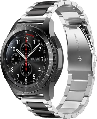 Immagine prodotto di Cinturino da 20 mm per Samsung Galaxy Watch 42 mm/S2 Classic/Sport/ Huawei Watch 2 Nokia Steel LG Watch Sport in nero