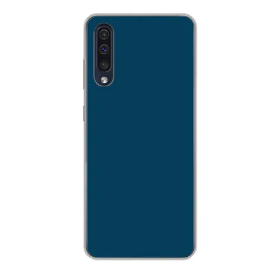 Produktbild von MuchoWow® Handyhülle Schutzhülle Hülle für Samsung Galaxy A50 Indigo - Palette - Farben Silikon Softcase Handy Hülle - Mobiltelefonhülle