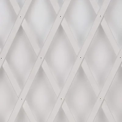 Obrázok produktu pre Solidchoice – Rozšíriteľný PVC plot do záhrady pre popínavé rastliny (biely)