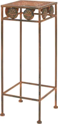 Produktbild von vidaXL Pflanzenständer-Set 3-tlg. Vintage-Stil Metall Rostfarben