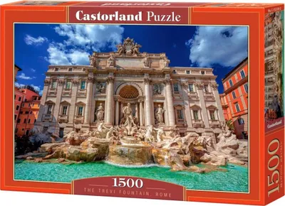 Zdjęcie produktu dla Puzzle 1500 The Trevi Fountain Rome C-152230-2