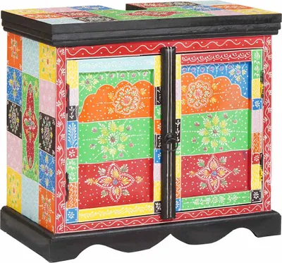 Produktbild von Waschbeckenunterschrank Braun 60 x 35 x 55 cm Massivholz Mango