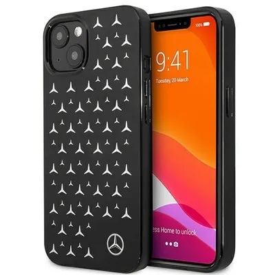 Immagine prodotto di Mercedes Mehcp13Sespbk Custodia rigida per Iphone 13 Mini5,4 Czarny/Nero con motivo a stelle d'argento