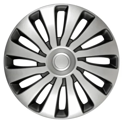 Image de Pilot Sepang Argent & Noir Set 4 Enjoliveurs D 13
