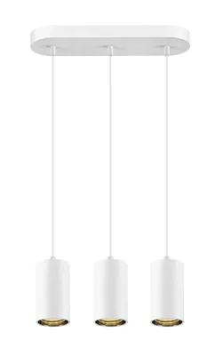 Imagen del producto de SLV 1006436 ASTO, lámpara colgante, casquillo GU10, longitud del cable 250 cm, 3 luces, color blanco