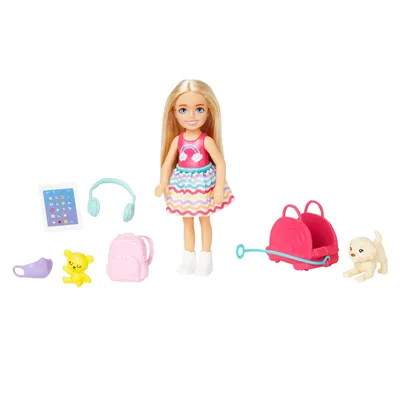 Produktbild von Mattel HJY17 Refreshed Travel Chelsea