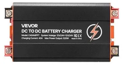 Productafbeelding van DC-DC Acculader 12 V / 24 V Ingang - 40 A Laadstroom - 520 W Vermogen - MPPT Laadbooster - Voor Camper En Boot