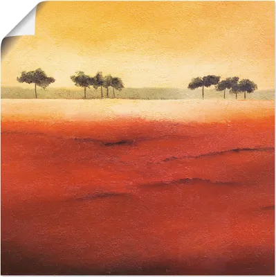 Produktbild von ARTland Poster Baumgrenze III Größe: 70x70 cm