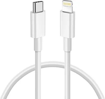 Zdjęcie produktu dla Economy Kabel Usb Typ-C Do Iphone 2A Biały 30Cm