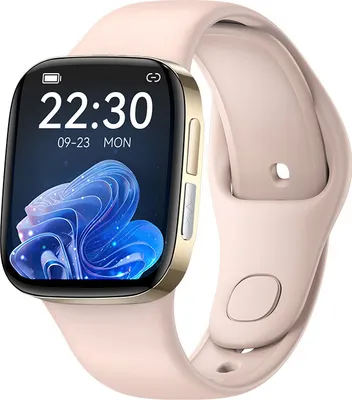 Produktbild von INF Smartwatch mit Blutdruck, EKG, Herzfrequenzmesser Rosa
