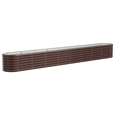 Immagine prodotto di Letto Giardino Acciaio Zincato 332x40x36cm Marrone