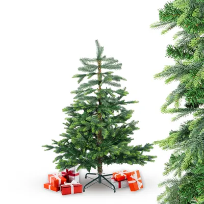 Produktbild von Künstlicher Nadelbaum BonTree Fichte 120 cm Weihnachtsbaum PE/PVC-Mix