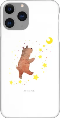 Produktbild von Mr. & Mrs. Panda Iphone 11 Pro Handyhülle Bär Träume - Weiß - Geschenk, Träumen, Traum, Teddy, Handy Case, Premium Kunststoff, Traumdeutung