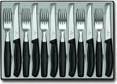 Immagine prodotto di VICTORINOX Vassoio per posate 12 pezzi Coltello da bistecca 6.7233.12