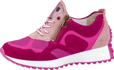Produktbild von Waldläufer Pinky \ Weite H\  Damen sportlicher Schnürer in Rosa, Größe 5