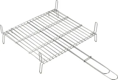Produktbild von Sauvic 40x45 Cm Doppelgrill Silber  Silber One Size