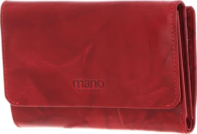 Produktbild von Mano 1919 Damenbörse mit RV, rot
