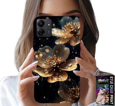 Obrázok produktu pre Puzdro pre Xiaomi Poco C65 – krásne kvetinové vzory, zadné kryty, puzdro