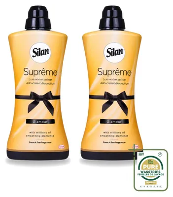 Produktbild von 2 x Silan Suprême Glamour Weichspüler - 1,2 l - Vorratspackung - 2 Stücke